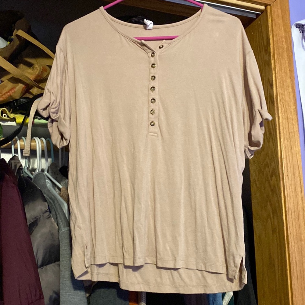 Nude color shirt